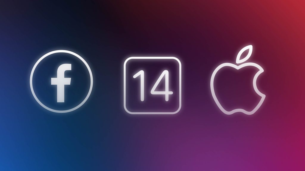 facebook iOS Apple logos