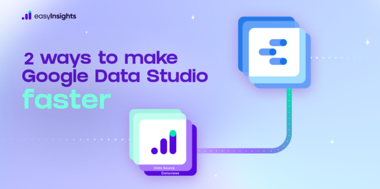 Datastudio faster