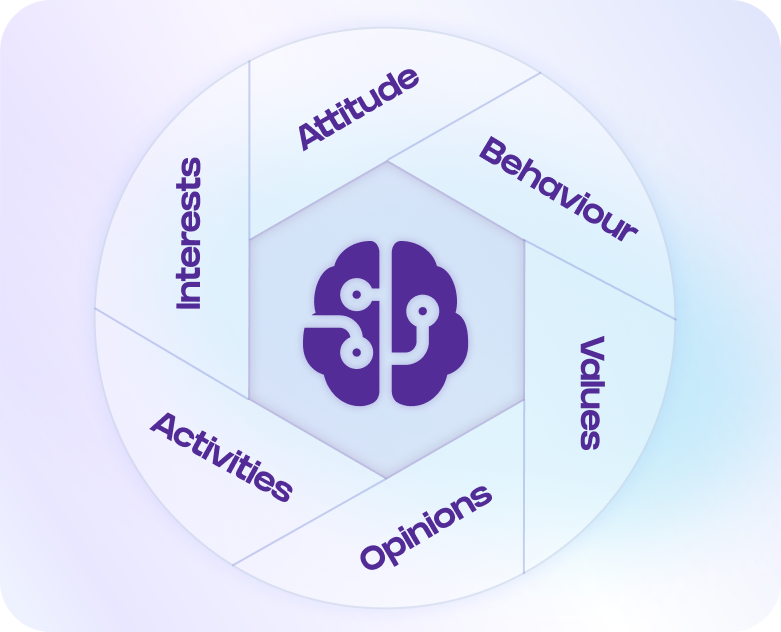 Psychographics audience targeting options