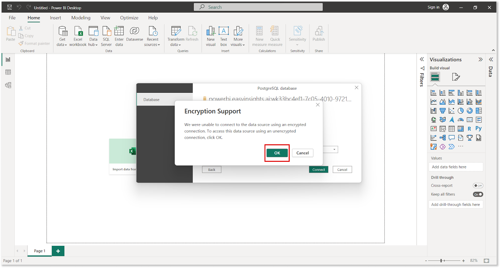 Encryption support in Power BI