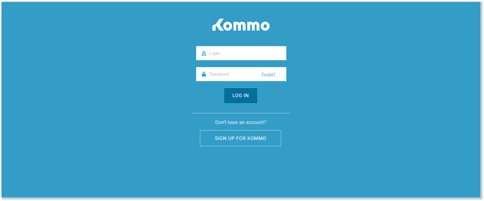 login to kommo account