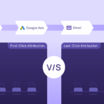 first-click vs last-click attribution models