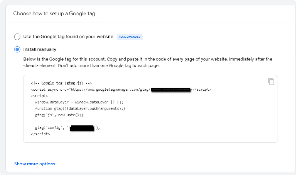 add google tag to shopify