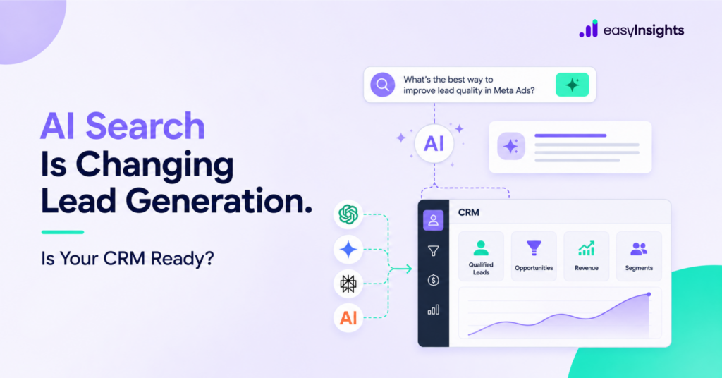 AI Search Is Changing Lead Generation. Is Your CRM Ready?