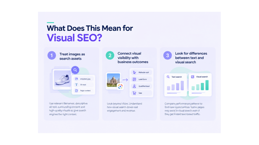 what does this mean for visual seo